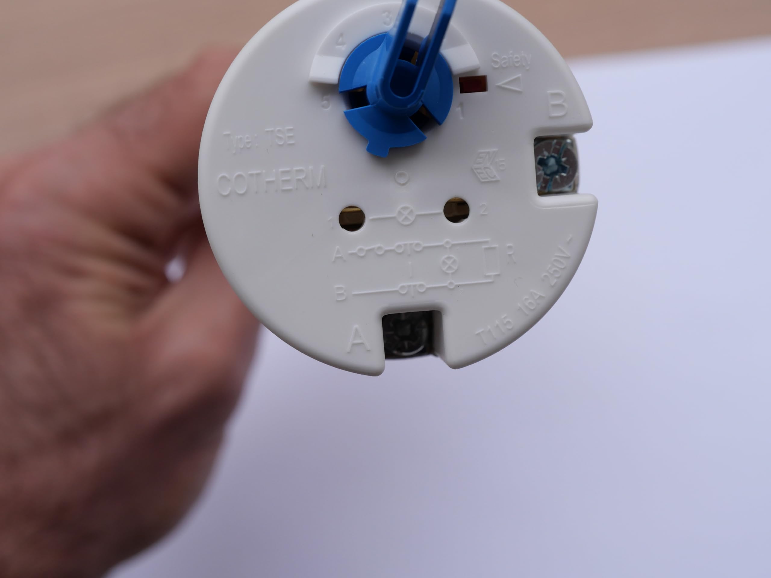 Termostato Cotherm TSE per scaldabagno domestico (caldaia) 20-75°C fusibile a 83°C