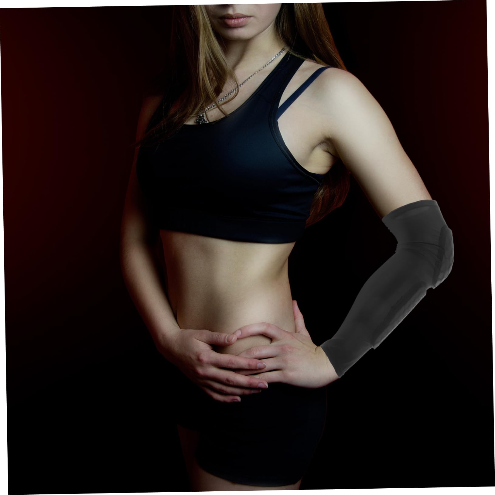 BESPORTBLE 2Pcs Breathable Elbow Protector Arm Sleeve Sports Arm Guard for Basketball Football Volleyball and More Adult Youth