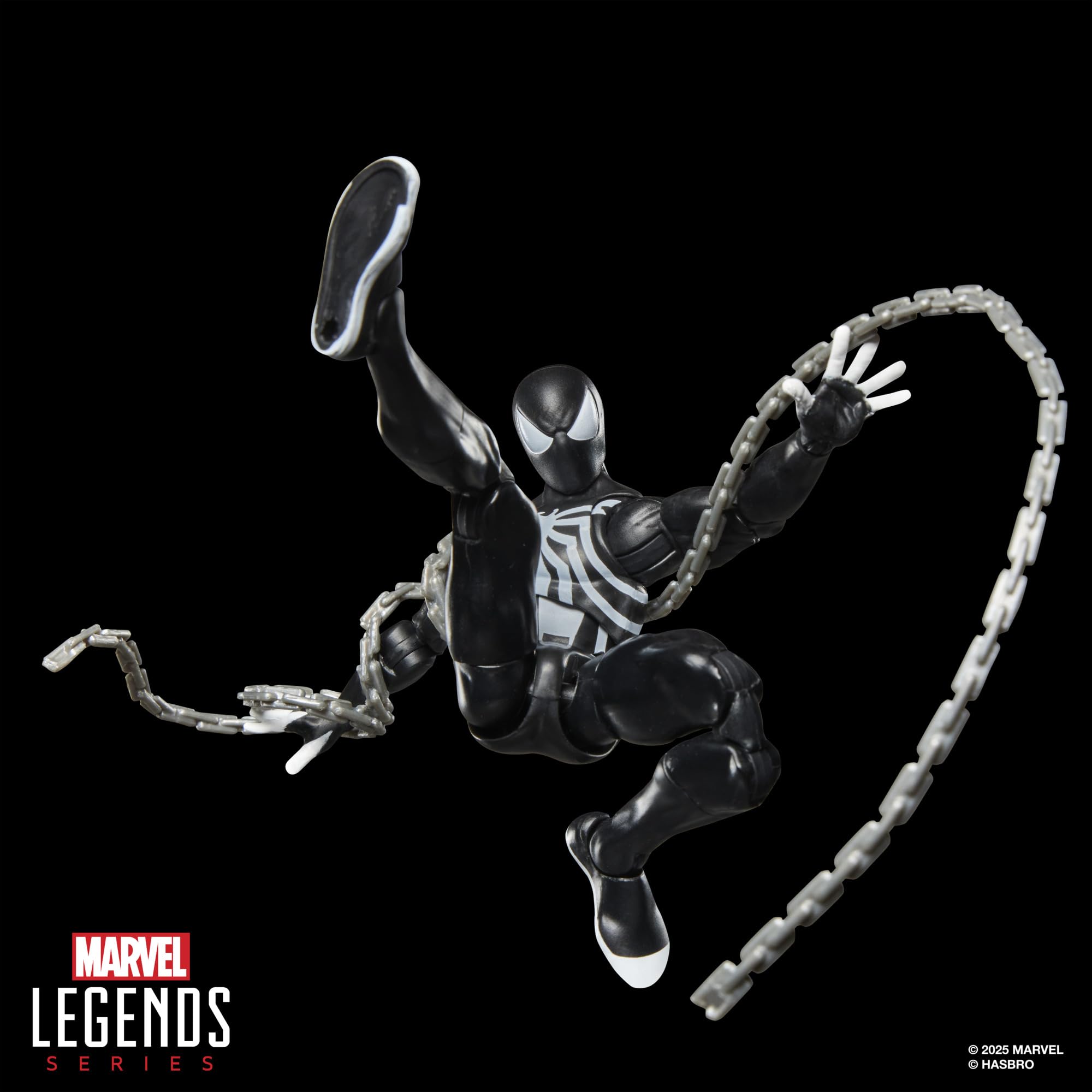 Spider-Venom z serii Marvel Legends, 15-centymetrowa figurka kolekcjonerska z komiksów o Spider-Manie z kartą retro