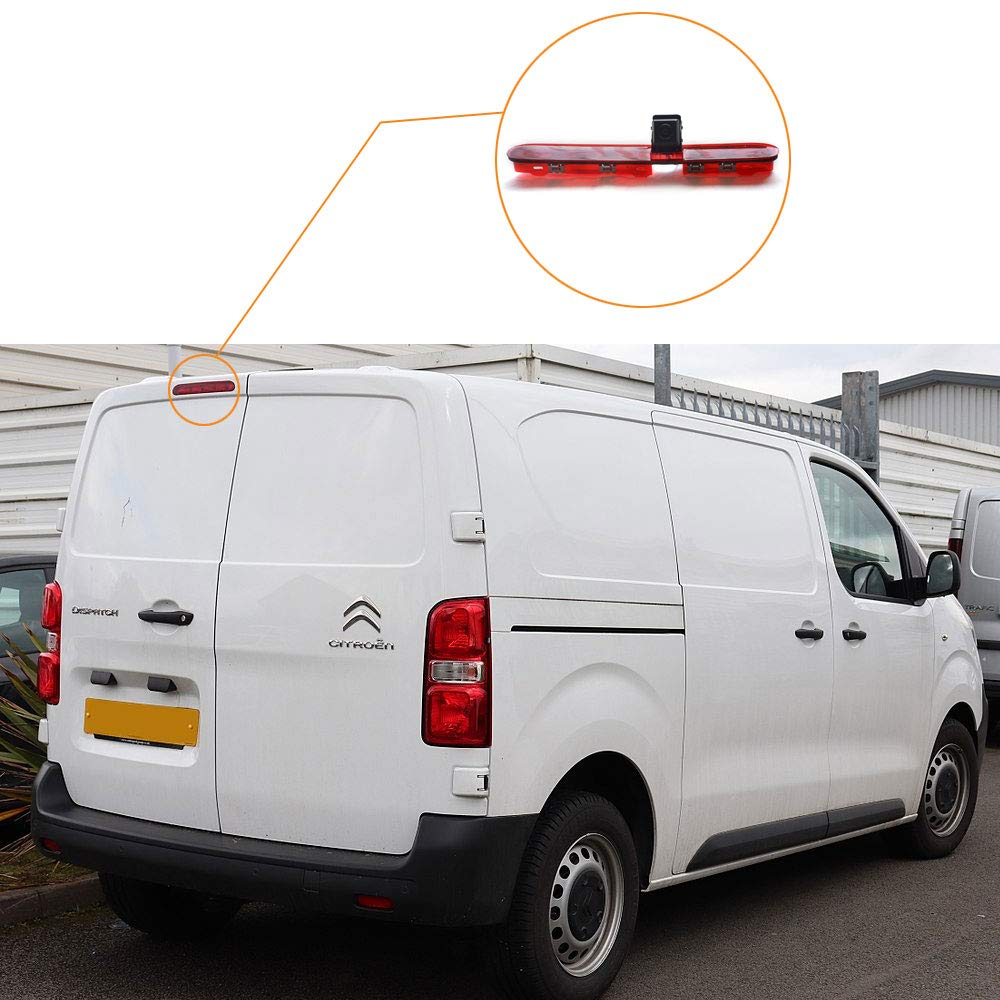 Caméra De Recul HD 17,4 Cm Pour Citroën Berlingo, Peugeot Partner, Opel Combo, Toyota ProAce - Écran Miroir 6,8" IPS