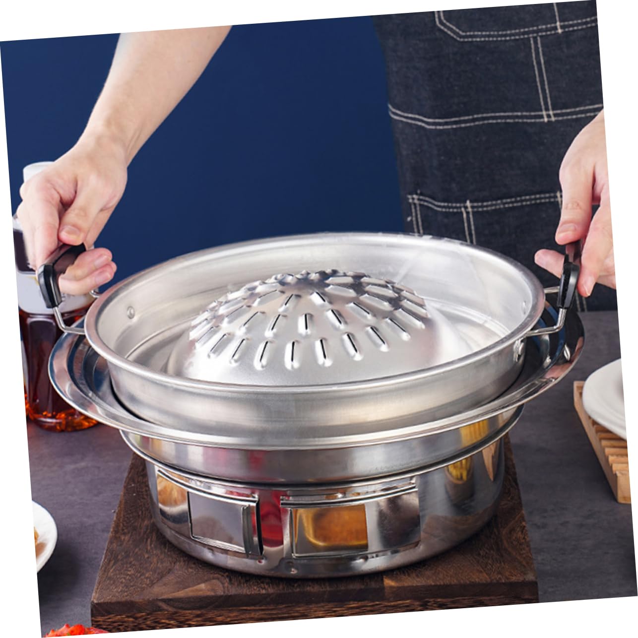 Suministros Para Barbacoa Parrilla De Alimentos Para Barbacoa Para Camping Asador Asa