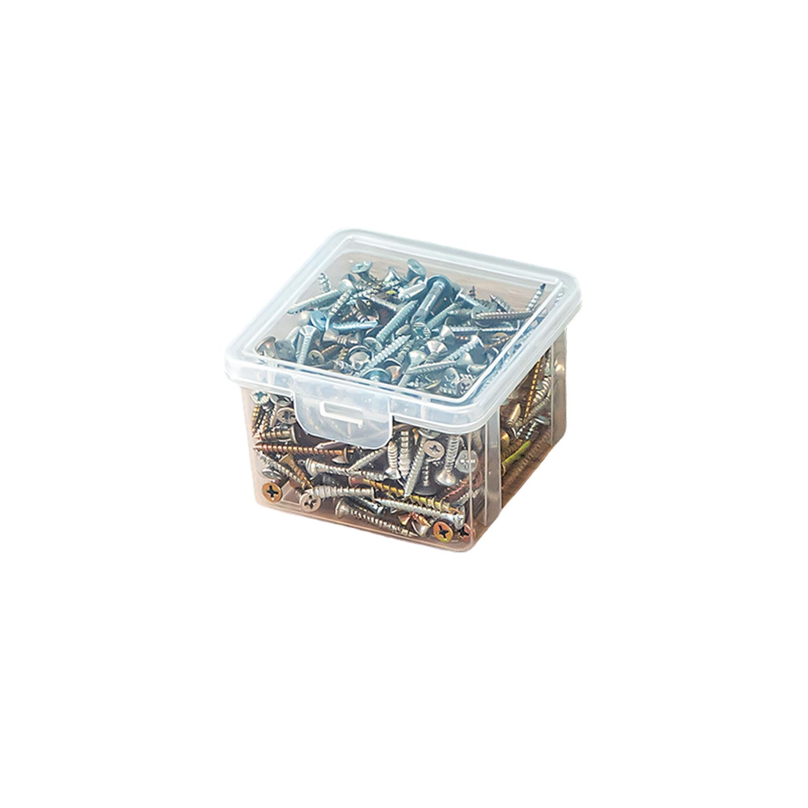 Zbiianxer Small Single Durability Storage Container For Tools Box Optional Package To Keep Screws Nut Bolts Neatly Sorted Tool Container