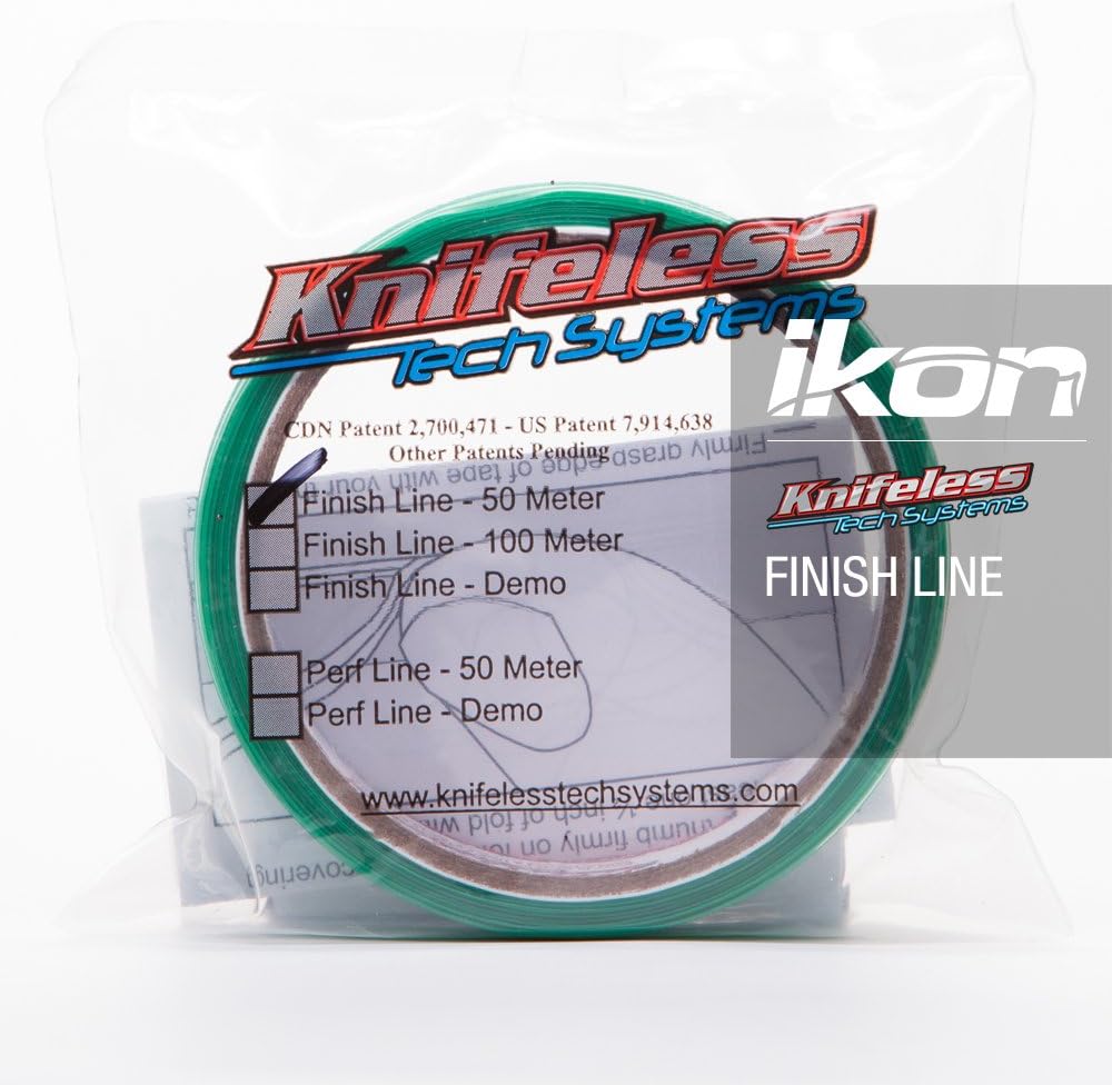 Knife Less Finish Line Vinyl Wrap Cutting Tape 50m Roll