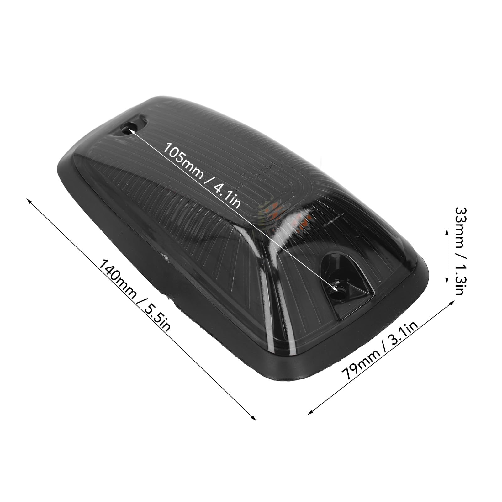 5 pz Luci LED Cabina Luce Marcatore Ambra IP67 Lampada da Soffitto Cabina Impermeabile per Yacht e Barca
