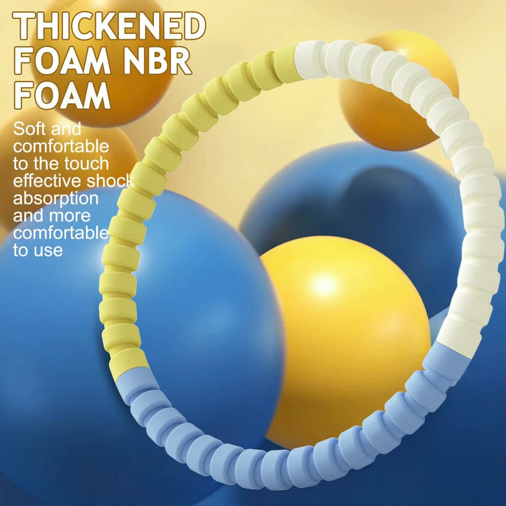 ZBDP 3/4/5/6 Tubes Tragbarer Hula-Kreis Abnehmbare Übungsreifen Kinder Bodybuilding Sport Erwachsene Taille Verlust Gewicht Hoop