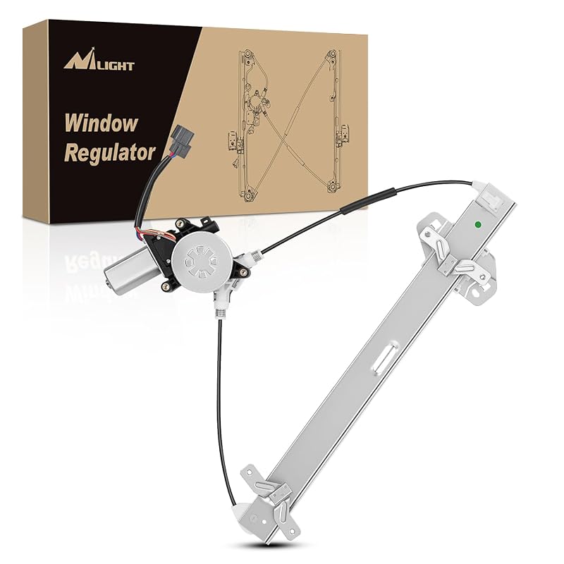 Máquina de vidro elétrica com motor Nilight para Honda Accord 2003–2007 dianteira esquerda – 1 unidade