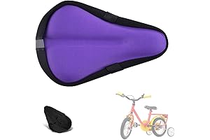 Kids Gel Bike Seat Cushion Cover - Ultimate Comfort for Young Riders!