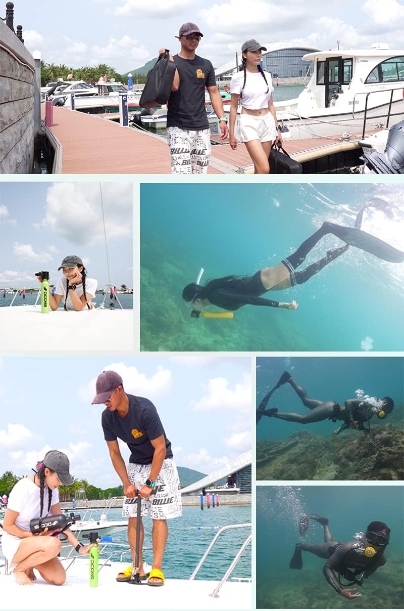 Mini Scuba Diving Gear 500ML Mini Scuba Diving Tank