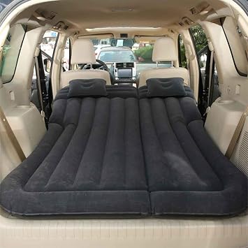 Inflatable Car Air Mattress for Lexus RX RX450h 2015-2022,Car Camping Mattress Flocking High Resilience Leak-Proof Durable Fast Inflation