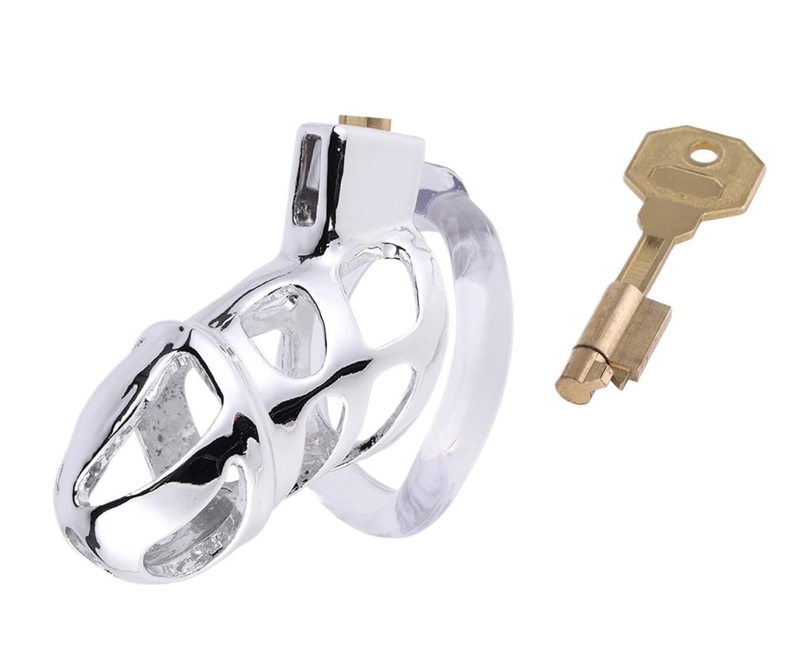Metall Keuschheitkäfig Set Mit 3 Verschiedenen Größen Silikon Hodenringe SM Peniskäfig Erotische Penis Käfig Cock Cage Keuschheitsgürtel Herren Extrem Sexspielzeug Für BDSM