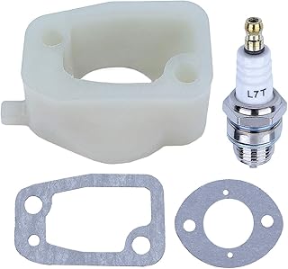 Adefol Intake Manifold Spacer Gasket Spark Plug for Husqvarna 61 262 268 272 272XP 281 288 268K Chainsaw