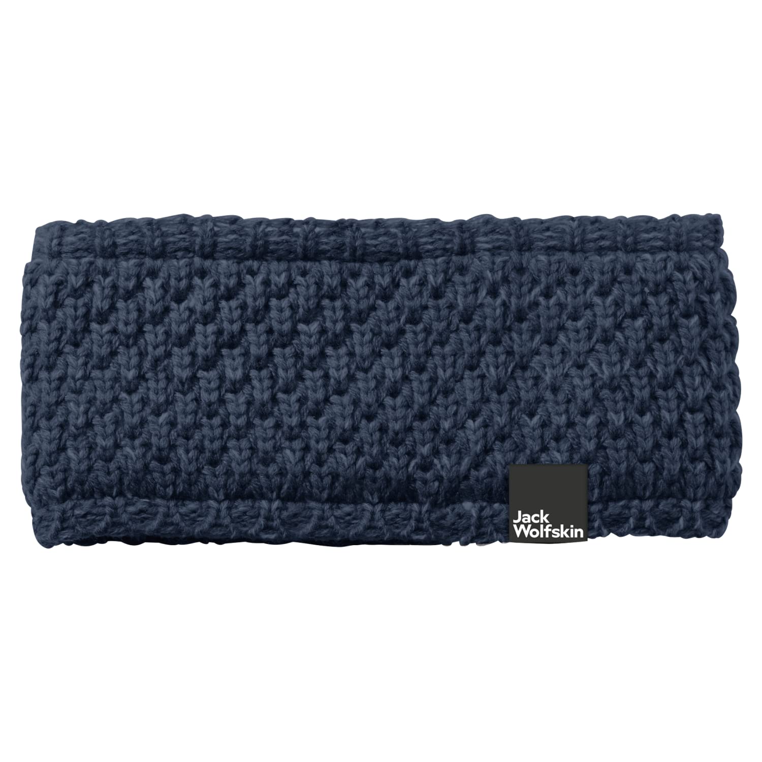 Jack Wolfskin Damen Highloft Knit Headband Women Winter Stirnband, Night Blue, M EU