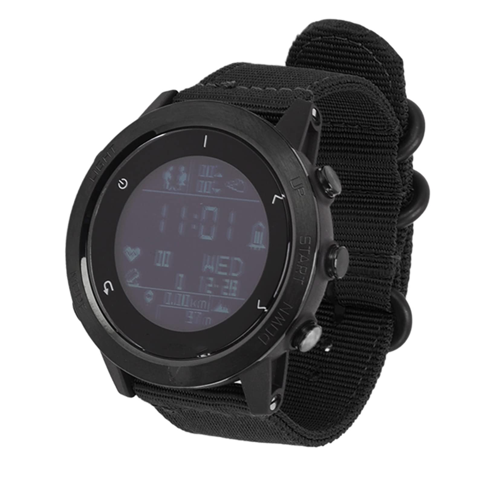 Smartwatch da Uomo Orologio Sport Orologio Immersione Sottomarina con Altimetro Gps Bousson Barometro Allarme Allarme (#1)
