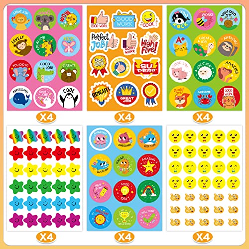Miss Fantasy QHY13-GXUS024 Reward Star Stickers thumb #1