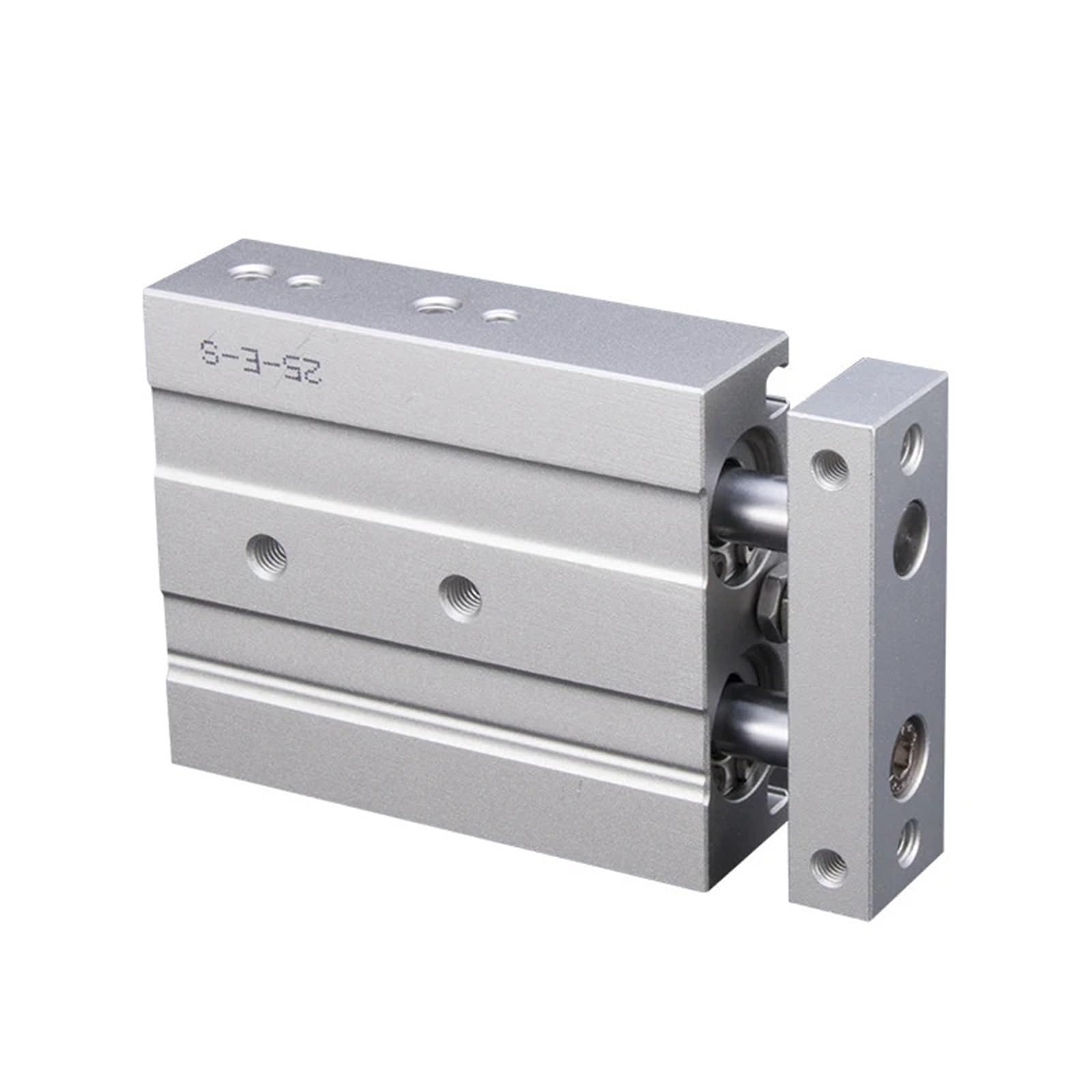 Cylindre à double tige TR6/10/16/20/25/32-10X20X30X40X50X60X70X80X90X100X125X150X175X200S cylindre pneumatique(Stroke 20S mm,Bore size 16)
