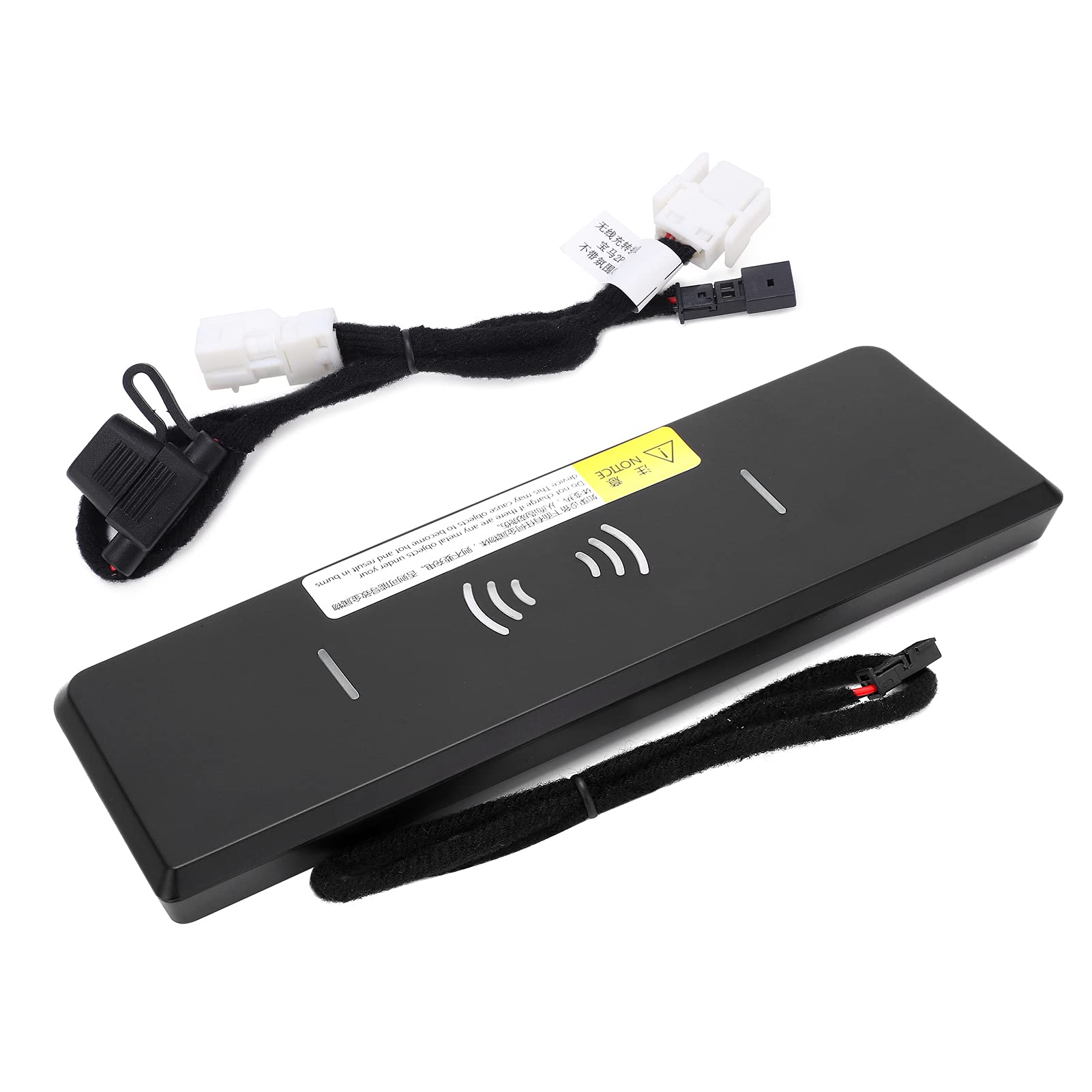 Caricabatterie Wireless per Auto, Caricabatteria Rapido Wireless per Auto 15 W Supporto per Telefono QC di Ricambio per Serie 3/4 Serie 2016-2019
