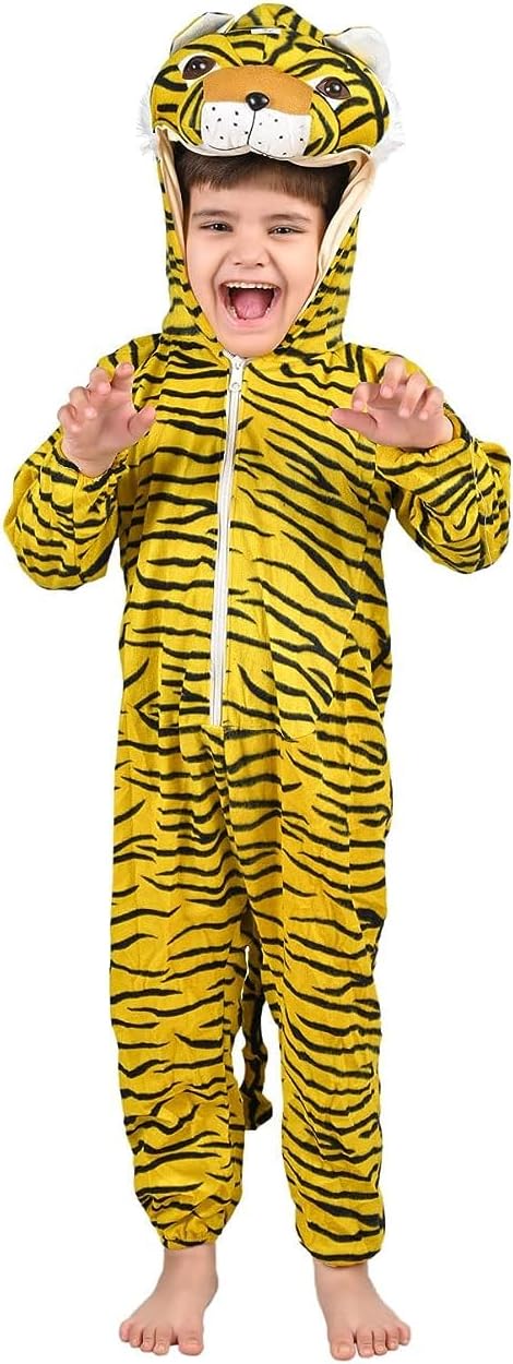 NIC Kids' Wild Animal Costumes from Boys and Girls' Domestic Pet Farm Animal Costumes | Tiger Bagh Kids Fancy Dress Costumes