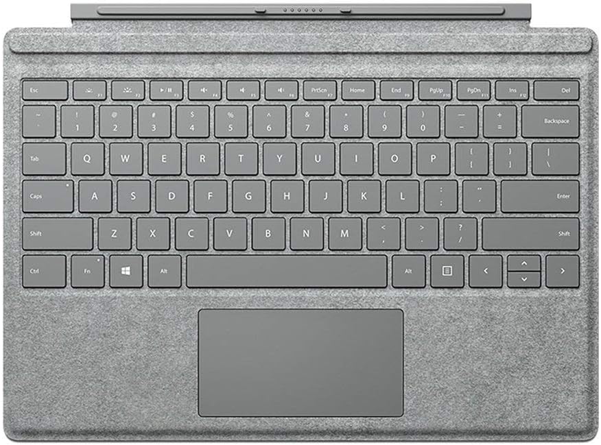 Microsoft QC7-00098 Surface Pro Signature Type Cover - Two-Tone Gray Mélange (Renewed)
