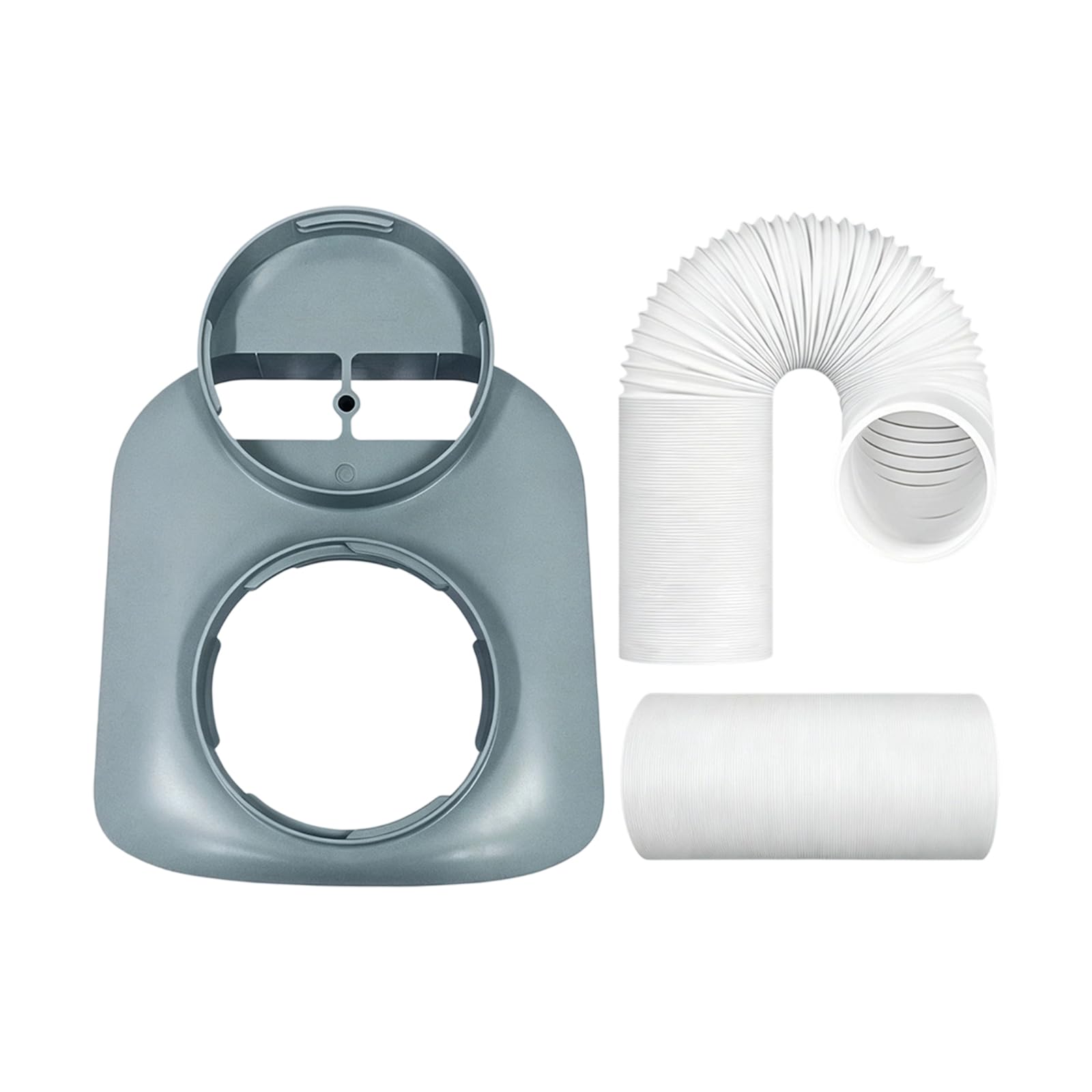 Elnwnnkc Hose Connector with 2 Vent Tubes for Better Cooling Device Exhaust Setup Conditioning Hose Adapter