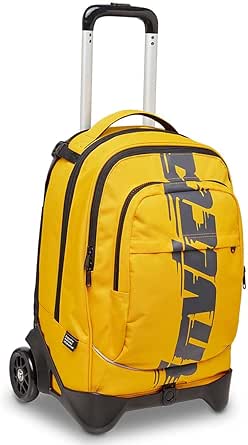 Invicta Trolley voor school, plug plain, fuchsia, multifunctionele