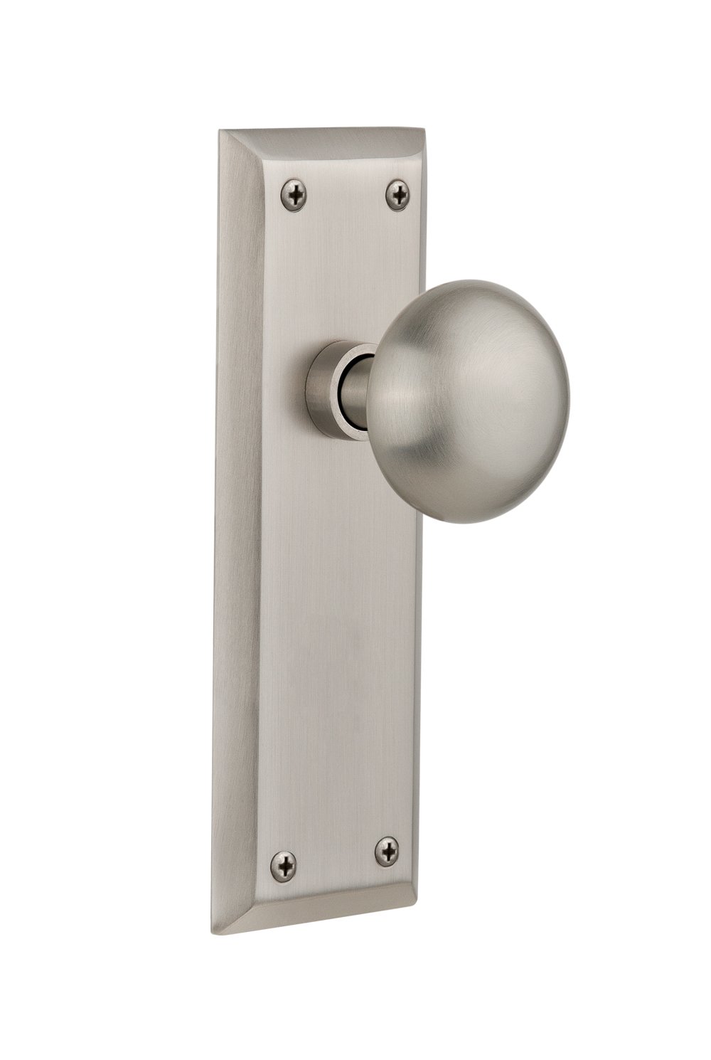 Nostalgic New York Door Knob - Unlacquered Brass -19 Nostalgic New York Door Knob - Unlacquered Brass -19