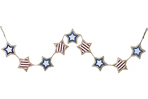 DII 4th of July Patriotic Garland