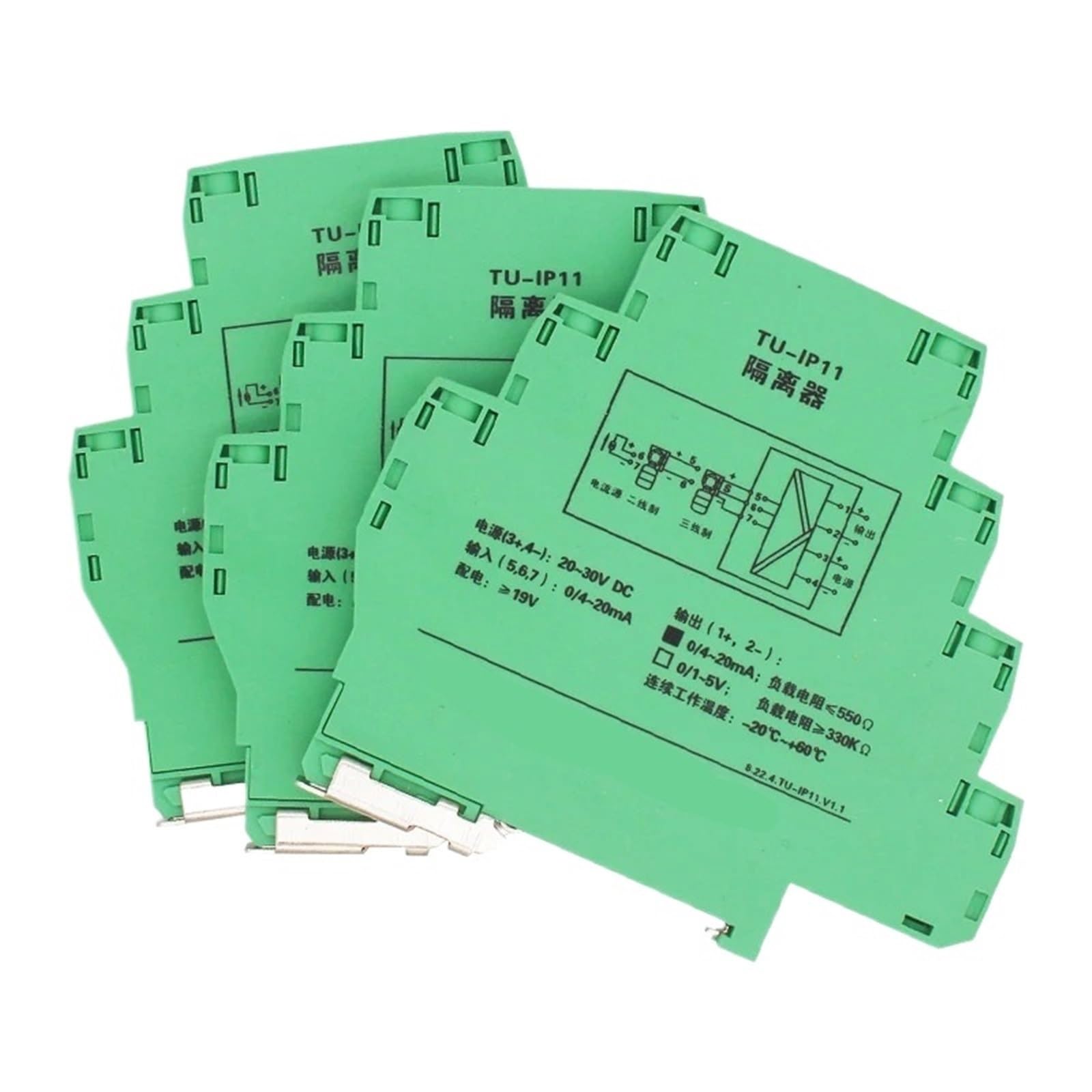 Analog Signal Converter Isolation Dc 0-10V 4-20mA Signal Isolator