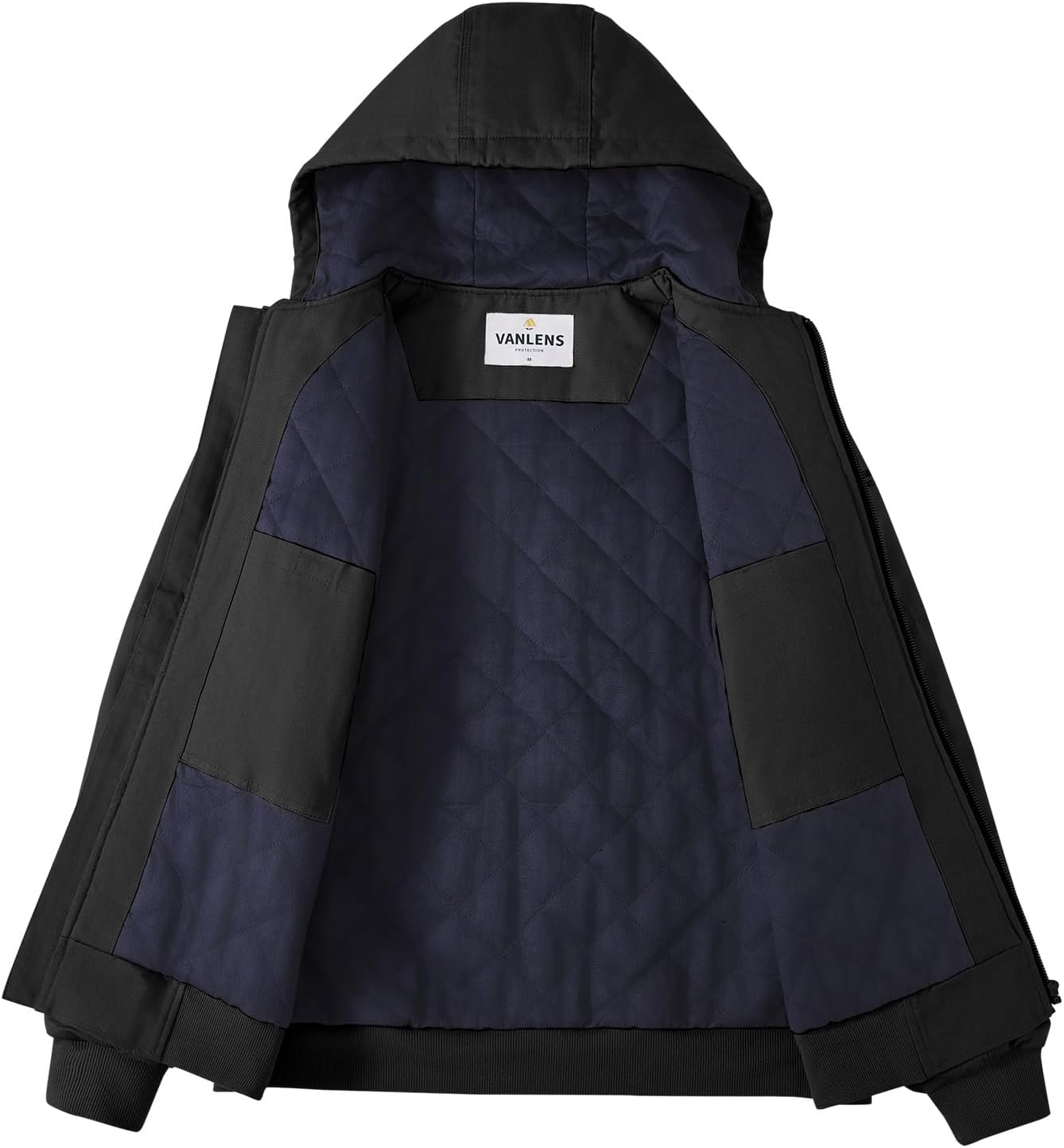 FR Jacket Men's Flame Resistant Loose Fit Firm Duck Insulated Active Jacket - Image 5