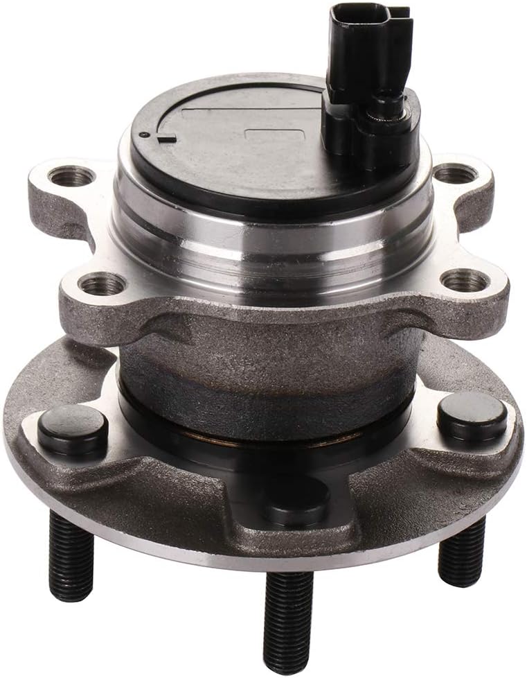 SCITOO 1 x Rear Wheel Bearing and Hub Assembly 2012-2013 2014 2015 2016 2017 2018 For Ford Focus, W/ABS 5-Lug 1.0L 2.0L 2.3L 512466