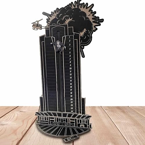 Miniatura 3 de Calendario de Adviento para Navidad calendario de Adviento Hans Gruber 2022 calendario de Adviento de Navidad Nakatomi Plaza cuenta regresiva 24 días