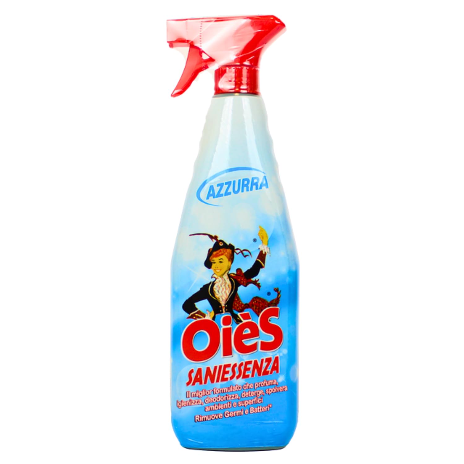 Detergente Igienizzante Profumato per Superfici – Azzurra – 750 ml – Variazioni 4/8/12 Pezzi (4)