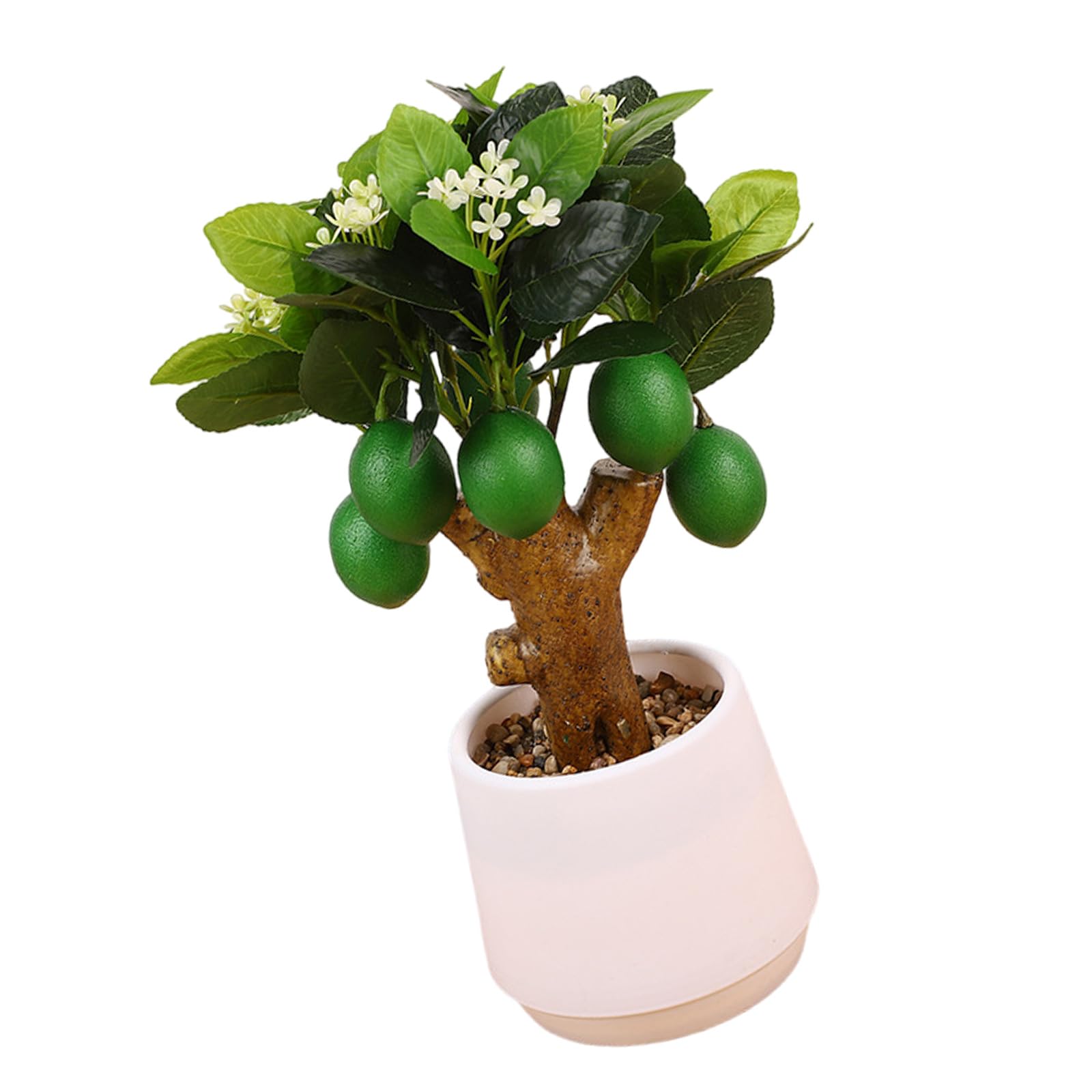 Tsophreniq Artificial Miniature Fruit Replicas Realistic Simulation Tree Faux Display for Window Decoration Faux Tree Decoration