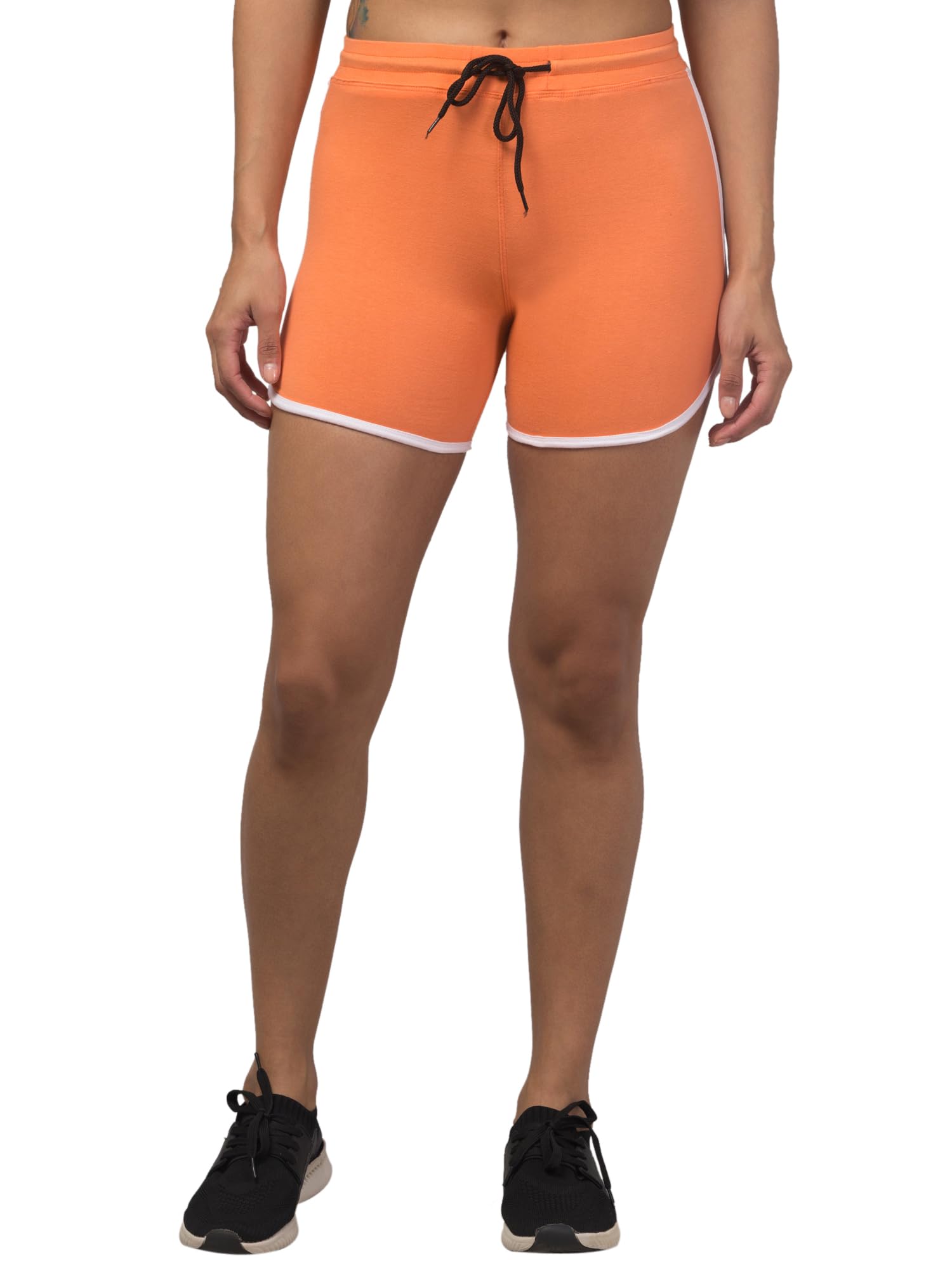 Actiwear Sports Shorts, Bikini Hipster Panty 100% Super Combed Cotton Anti Bacterial No Marks Waistband Underwear, Moisture Wicking, Full Coverage Shorts for Women-image-30