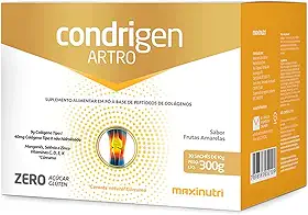 Condrigen Artro Colágeno Tipo 1 e 2 Sachê Frutas Amarelas