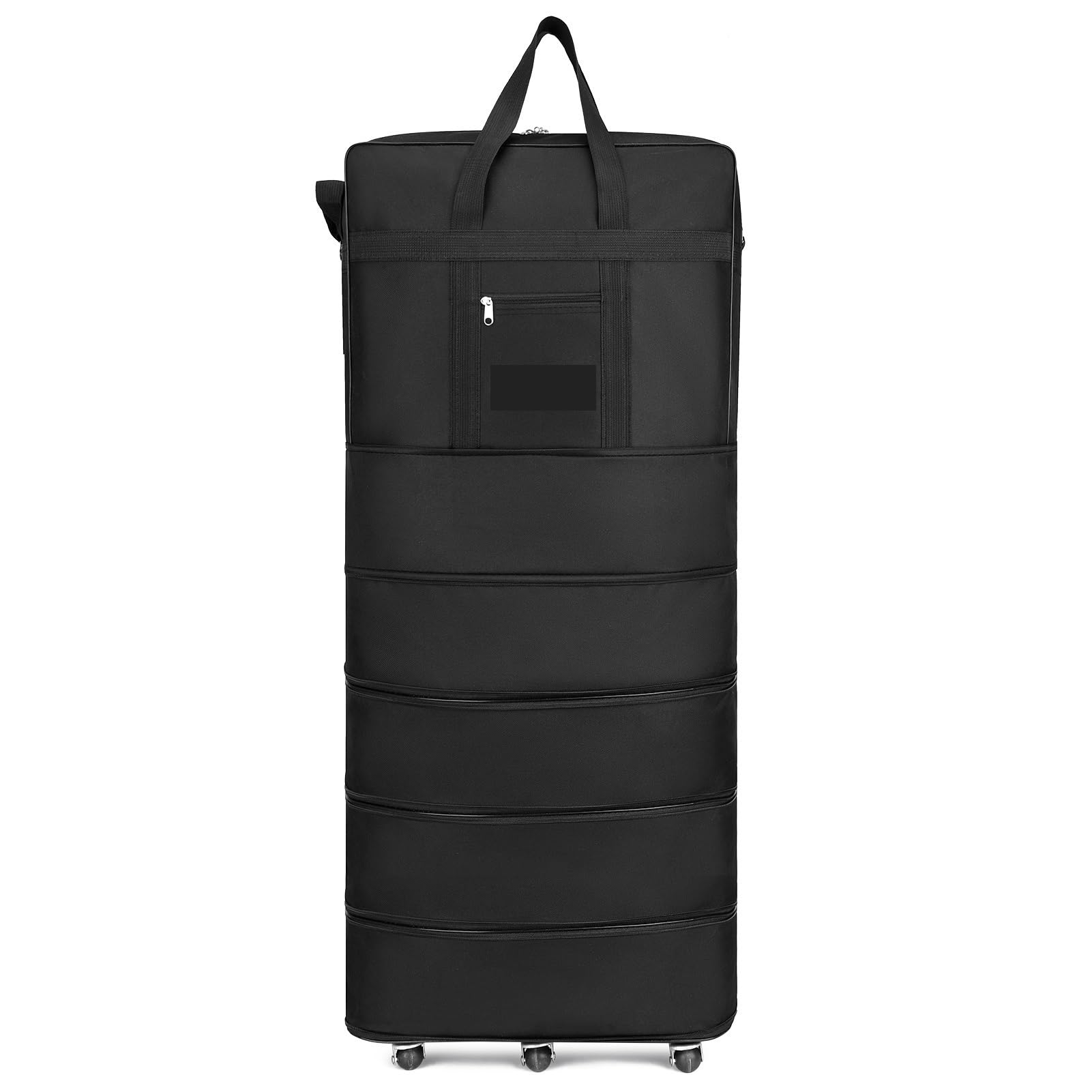 Borsone con Rotelle Borsa da Trasporto Aereo for Valigia da Viaggio Portatile Impermeabile da 45-22 Pollici Borse da Valigia Oxford Pieghevoli espandibili Unisex con Ruote(25inch)