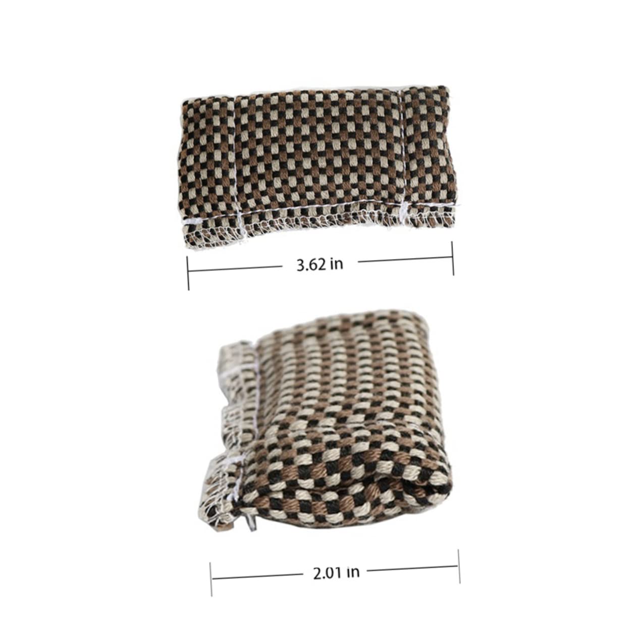 HANABASS Billiards Towel Pool Shaft Cleaner Snooker Towel Burnisher 3.5x2.8cm Cotton Random Color