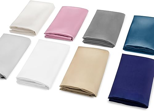 Miniatura 9 de EXQ Home - Juego de 2 fundas de almohada, color rosa, tamaño estándar, de 20 x 26 pulgadas, fundas suaves y con cierre de sobre