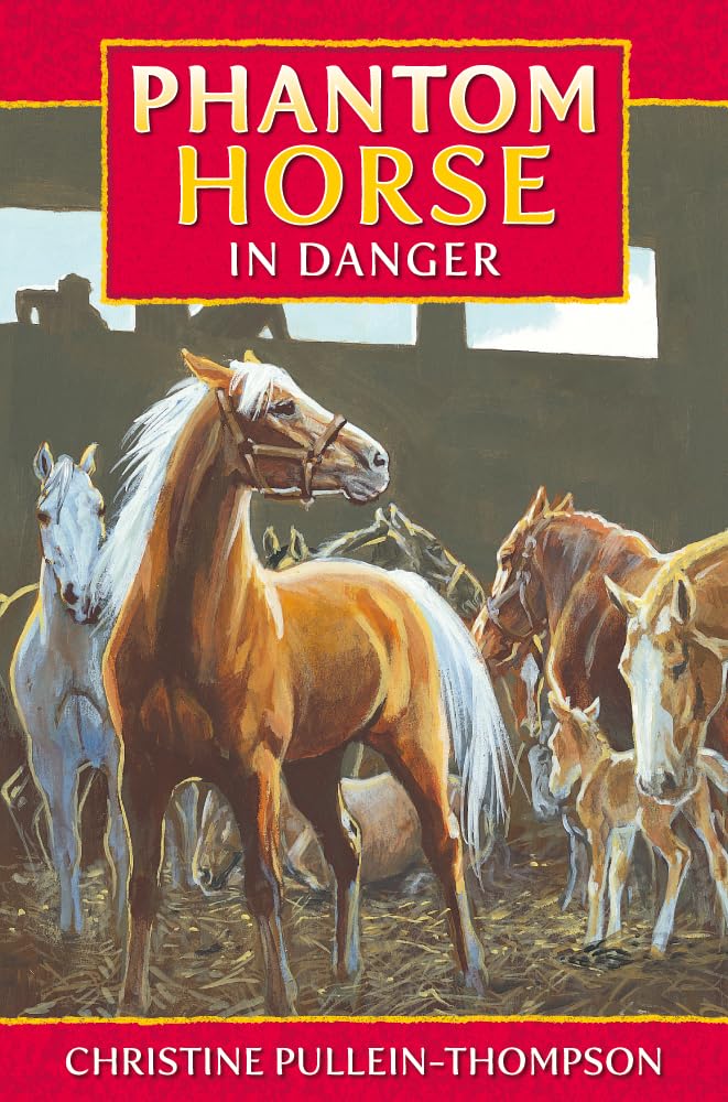 Phantom Horse In Danger by Christine Pullein-Thompson classic fiction pony book