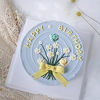 Vista 6 de Molde de caramelo de silicona rosa Mini flor Fondant moldes de chocolate para decoración de pasteles Decoración de cupcakes Pasta de goma