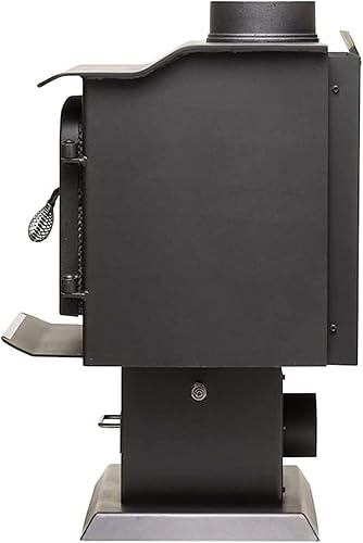 Miniatura 6 de Ashley Hearth AW1120E-P 1,200 Sq. Ft. Estufa de leña con pedestal certificado EPA, color negro
