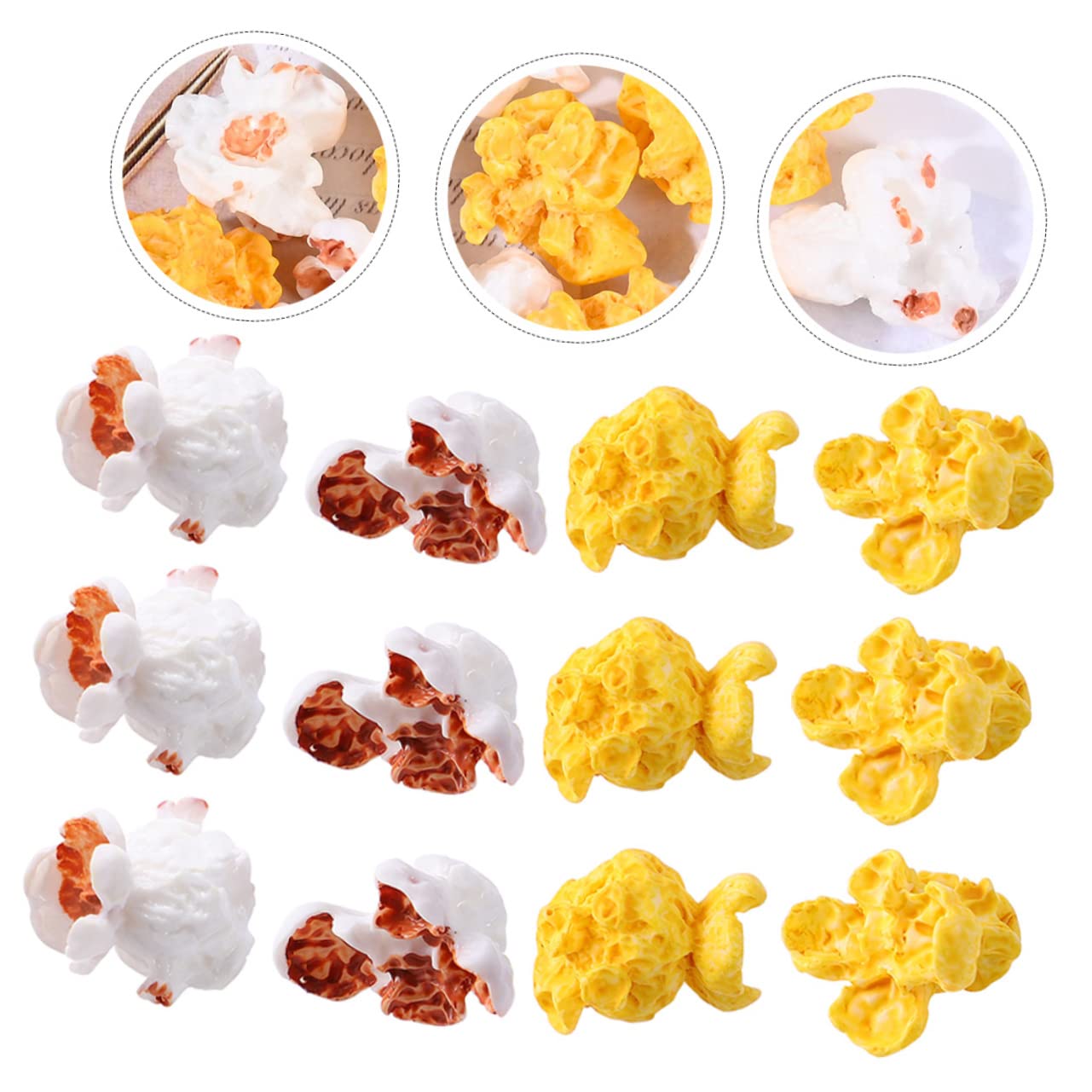 ポップコーンチャーム 6個入り