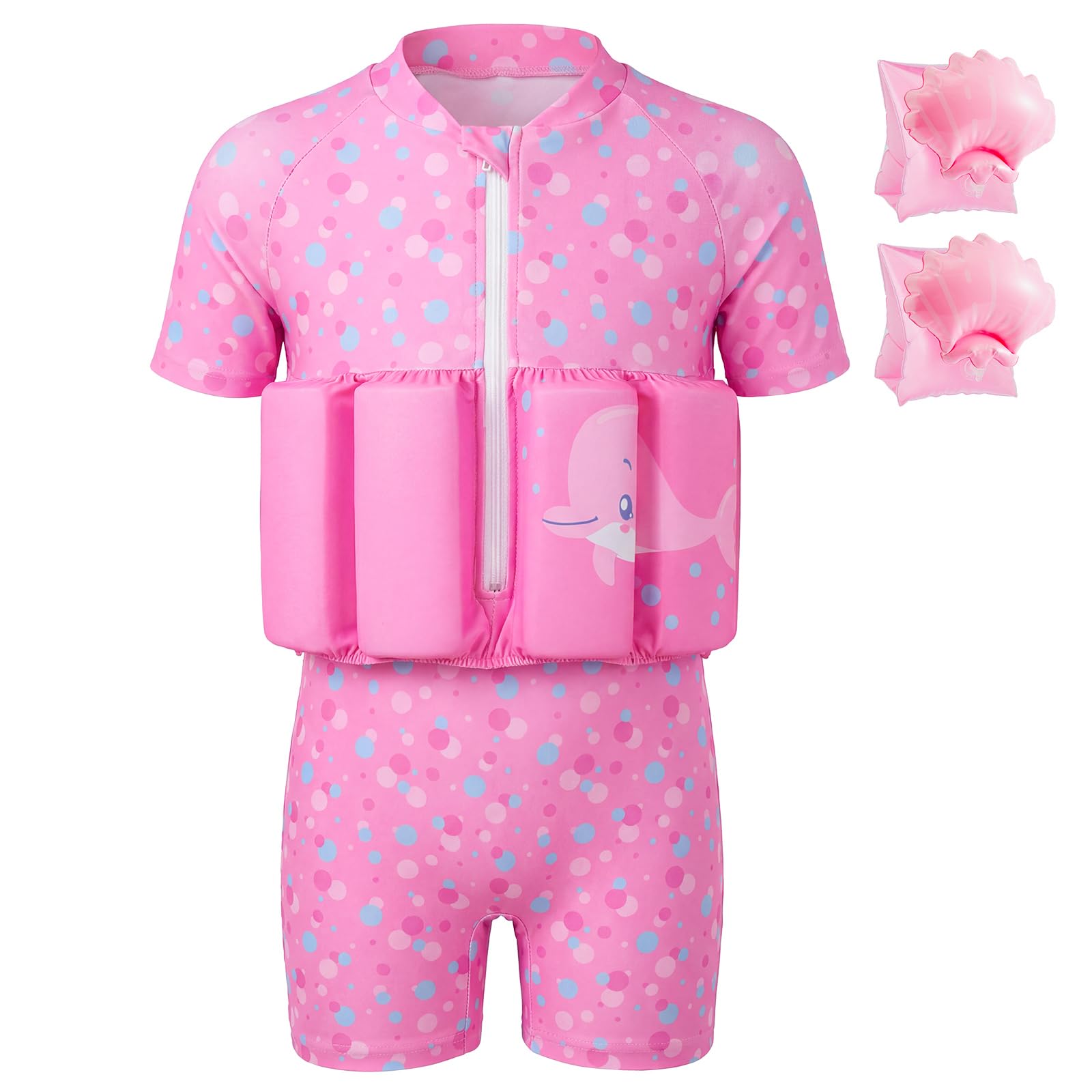 Traje de baño bebé niña niño con flotación niño natación entrenamiento ayuda flotante traje de baño de una sola pieza nadadores trajes de baño