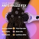 Bombae Pro Ceramic Ionic Hair Straightener Brush | Naturally Straight in Mins | 5X Less Frizz, 2X More Volume | Smart Heat Protection with 6 Temp Modes (150–250°C) | Tourmaline-Ceramic Coated Ionic Bristles | Dual bristle - Heat-Safe & Snag-Free | LED Display | Headturner gallery image