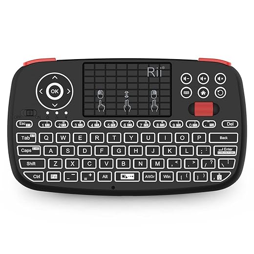 Rii i4 Mini Wireless Keyboard with Touchpad