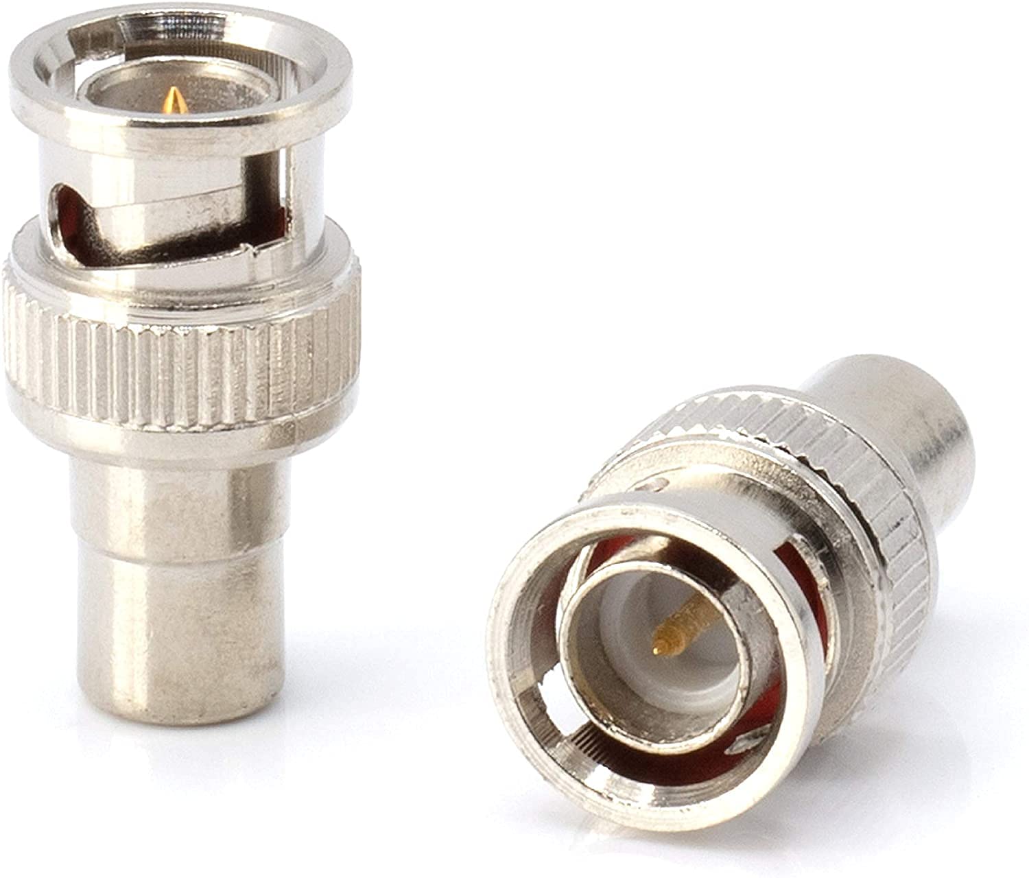 TAAPSEE 2 PACK BNC Male to RCA Female Coax Cable Connector Adapter Coupler Plug for CCTV Security Surveillance Cameras-image-27
