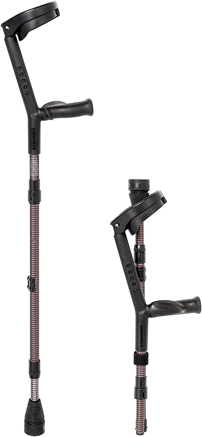 Thomas Fetterman O.P.O. Folding Forearm Travel Crutches