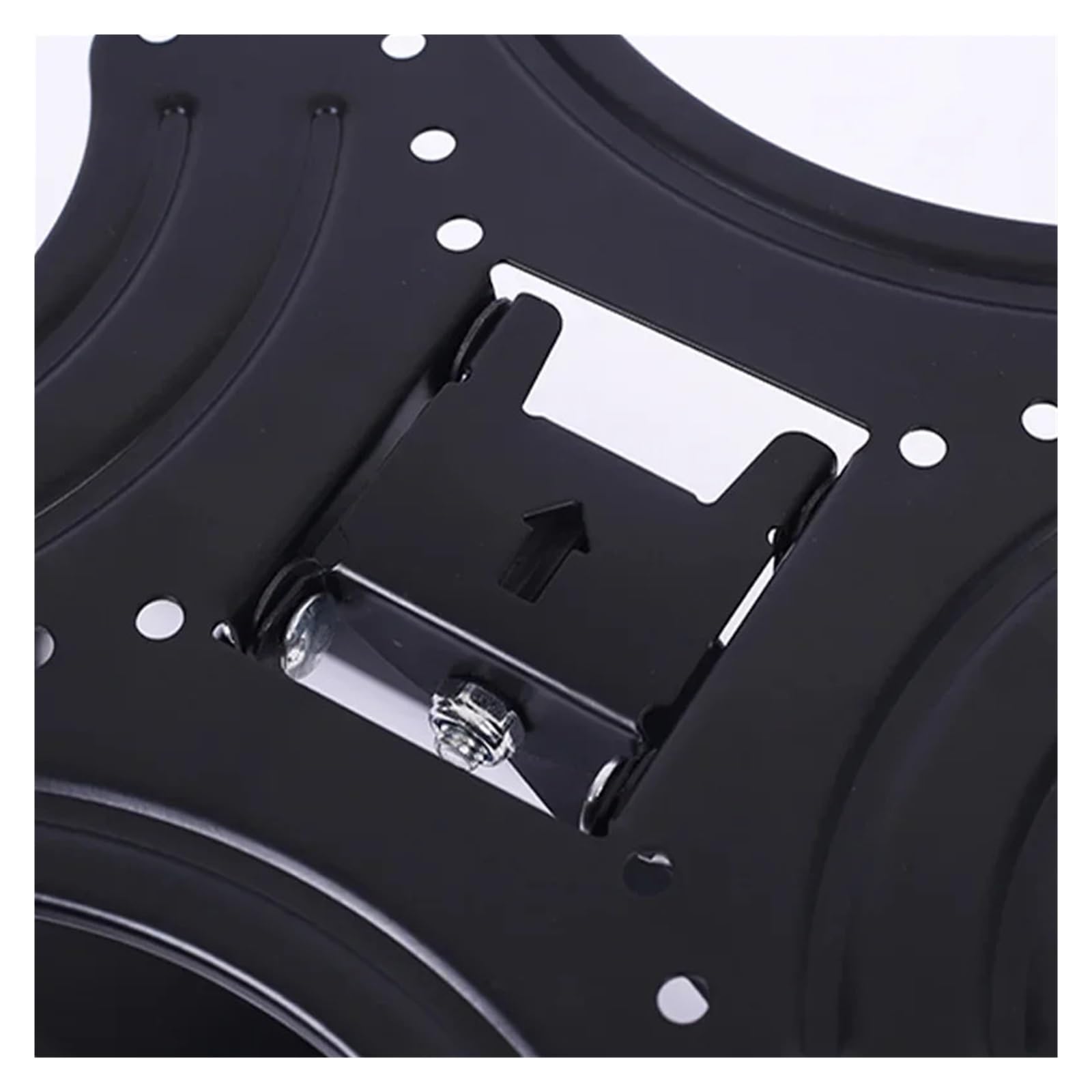 Supporto A Parete for TV Da 32-55 Pollici, 400x400 Mm, Carico Massimo 44 Libbre, Staffa TV Completamente Regolabile, Girevole E Inclinabile