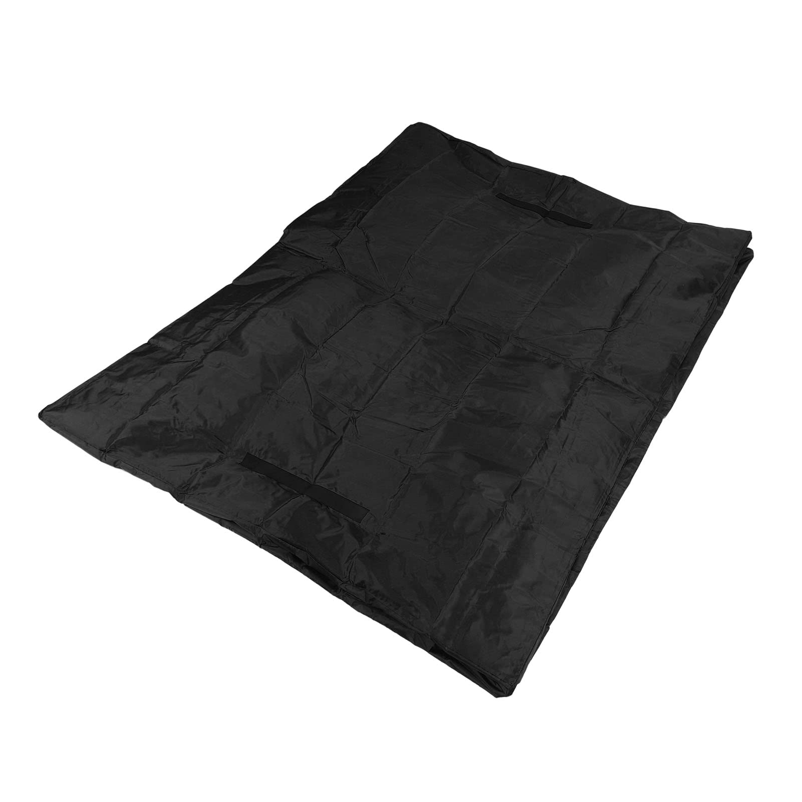 Borsa per Materasso in Plastica, Coprimaterasso Riutilizzabile Impermeabile per Riporre Oggetti in Movimento, Pieghevole 208x160x38 Cm (Nera)