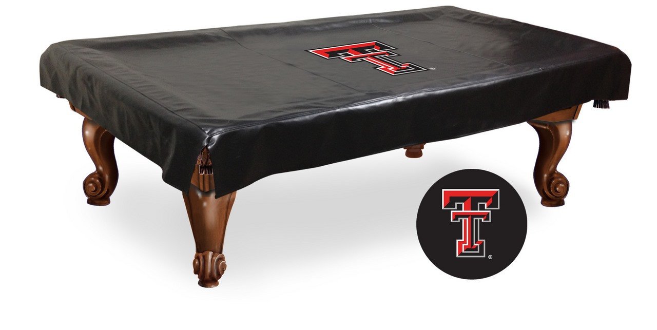 9' Texas Tech Pool Table Cover by Holland