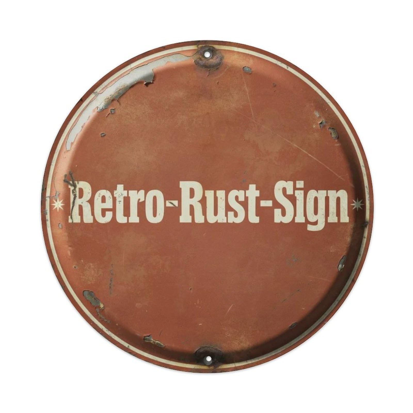 Retro-Rust-Sign Metal Tin Sign Plaque